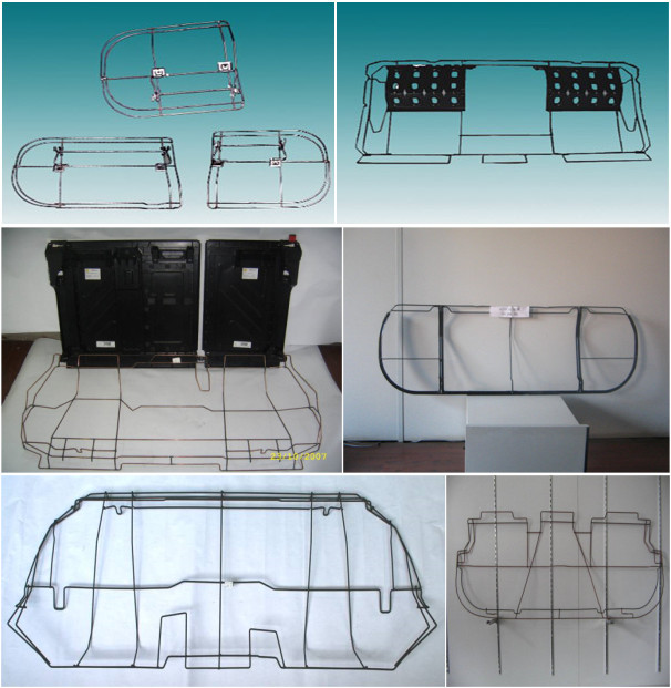 後排座（zuò）椅骨架折彎產品