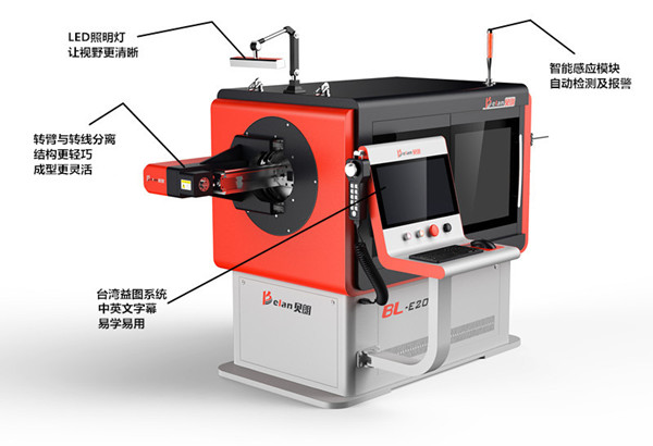 新買回的3D鋼絲（sī）折彎機如何正確的開機調試？